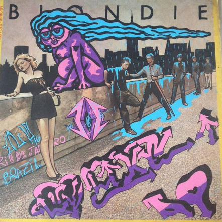 Capa do LP do Blondie com intervenção de JLo Borges para o Vinyl Vanders. Reprodução: Instagram @jloborges