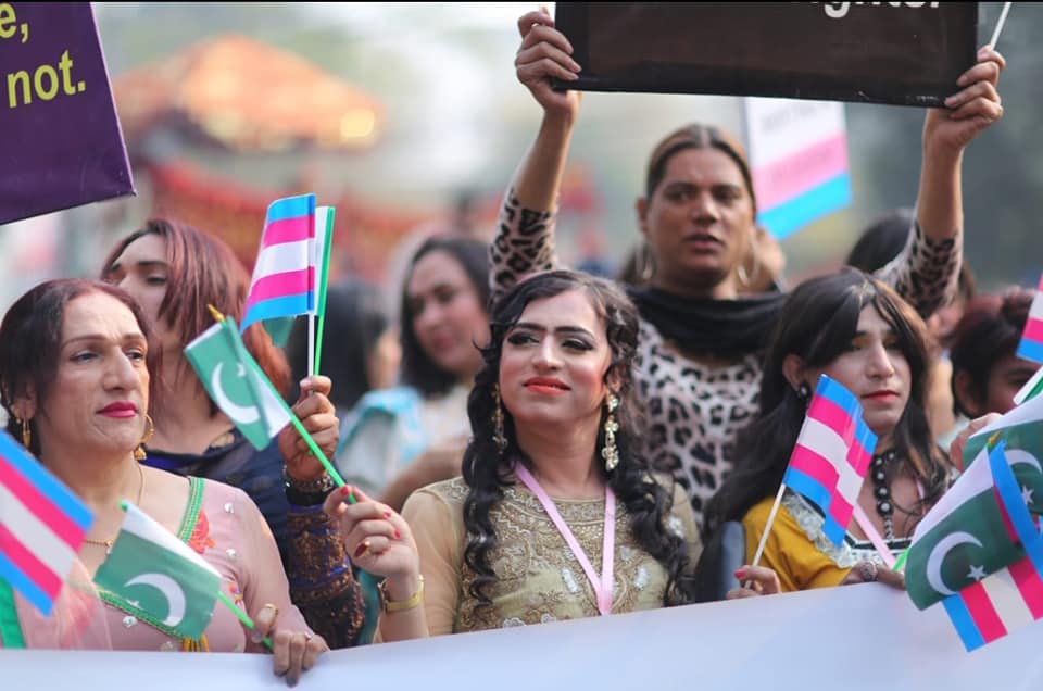 Paquistão tem primeira Parada do Orgulho Trans em toda a sua história (Foto: Queeristan | Reprodução)