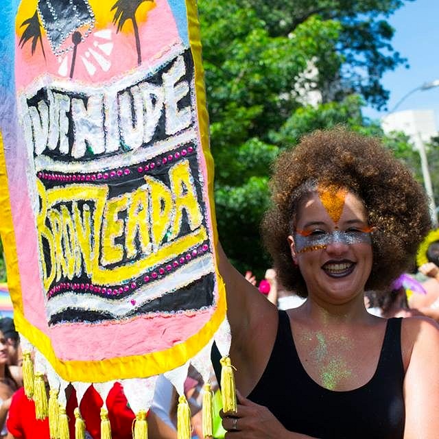 Juventude Bronzeada faz a alegria da esquerda festiva no último dia oficial de carnaval (Foto: Aline Resende | Reprodução Facebook)