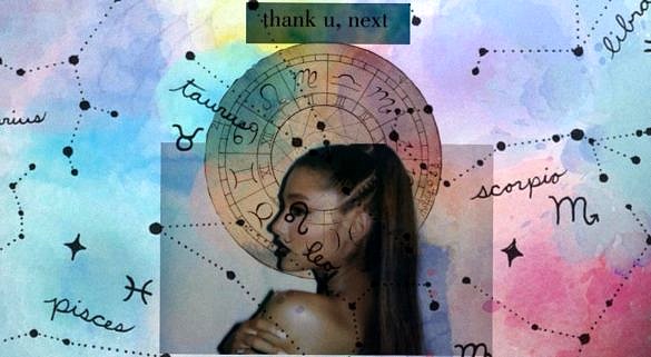 Os 12 signos em thank u, next, da Arianna Grande