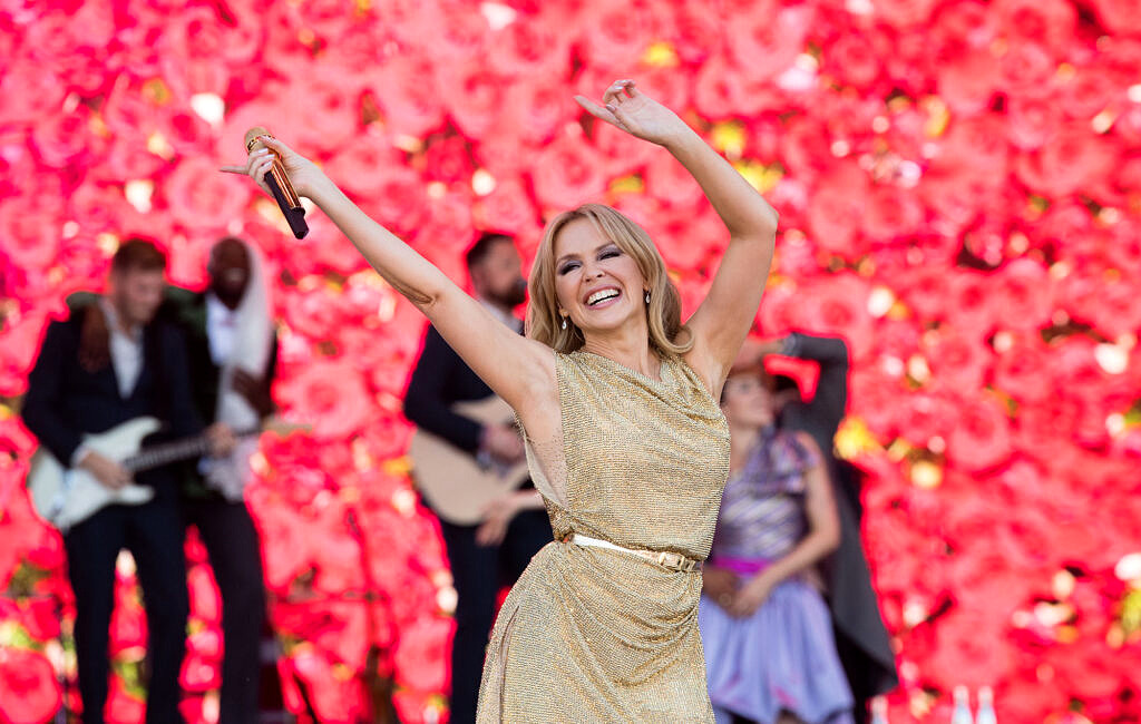 Kylie Minogue trará estrutura do show no Glastonbury para apresentação no Festival GRLS!, em São Paulo (Foto: Getty Images)