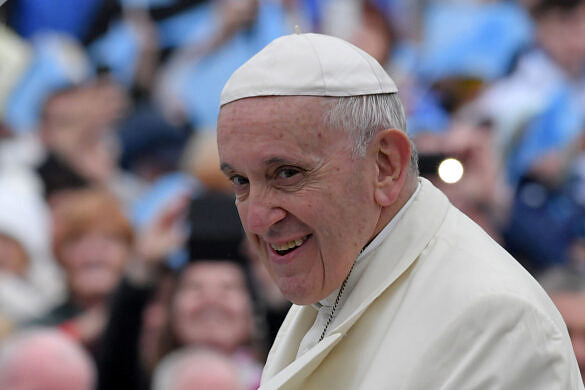 Papa defende união civil para casais homoafetivos: "São filhos de Deus" (Foto: Francisco Tiziana Fabi | AFP)