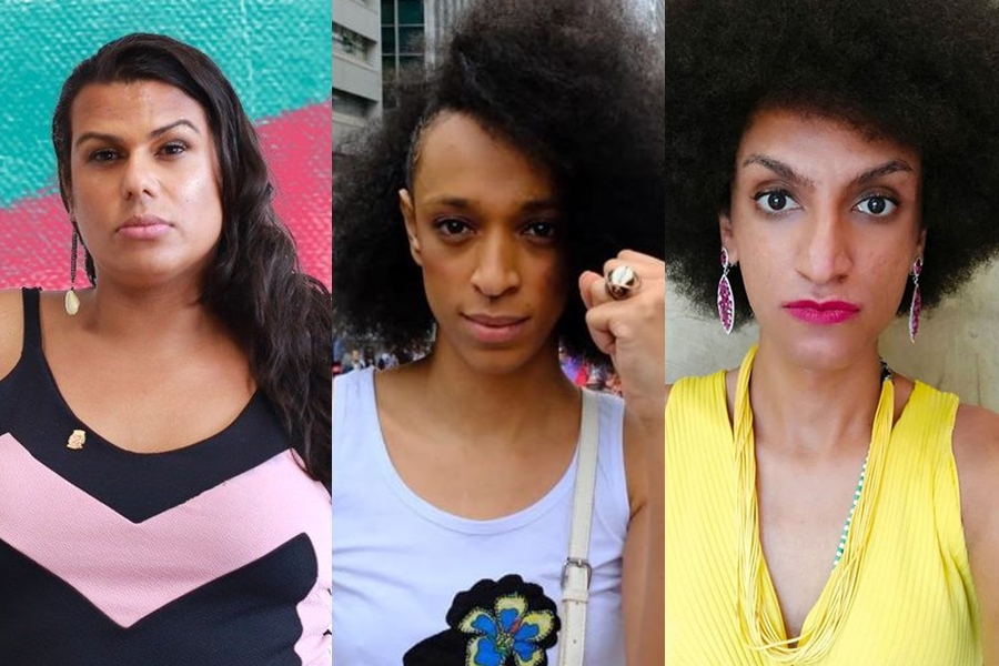 As vereadoras paulistas Samara Sosthenes, Érika Hilton e Carolina Iara registraram boletins de ocorrência na Semana da Visibilidade Trans contra ataques e ameaças