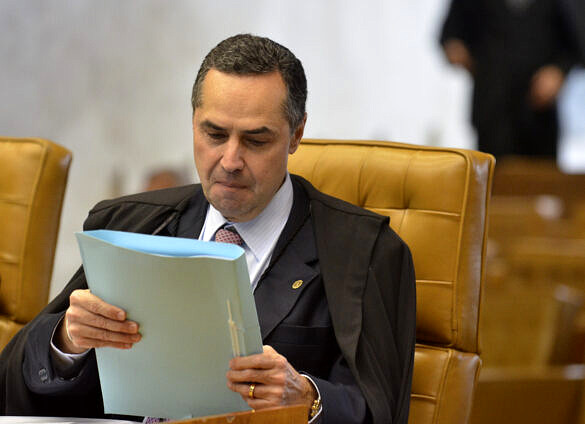 O ministro Luís Roberto Barroso, do Supremo Tribunal Federal (Foto: Agência Brasil)