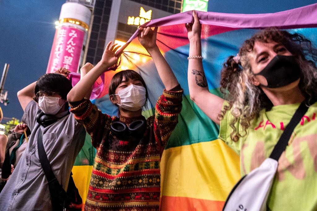 Tóquio aprova reconhecimento de casais homoafetivos (Foto: Philip Fong/AFP)