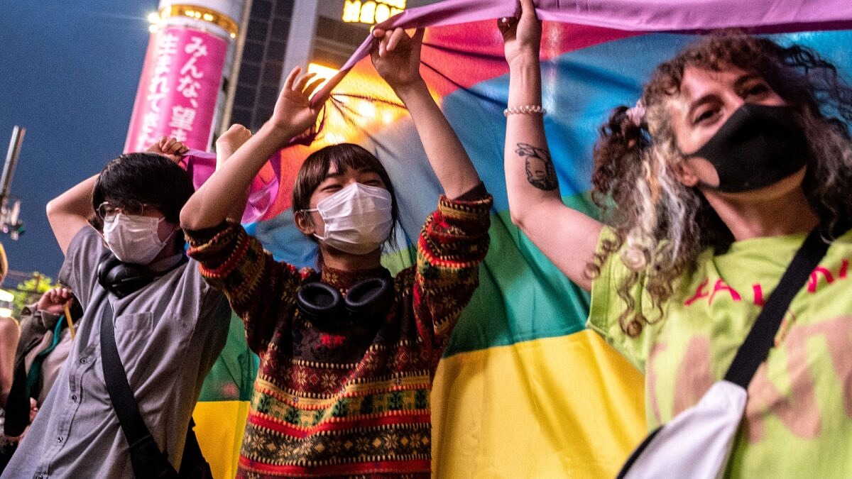 Tóquio aprova reconhecimento de casais homoafetivos (Foto: Philip Fong/AFP)