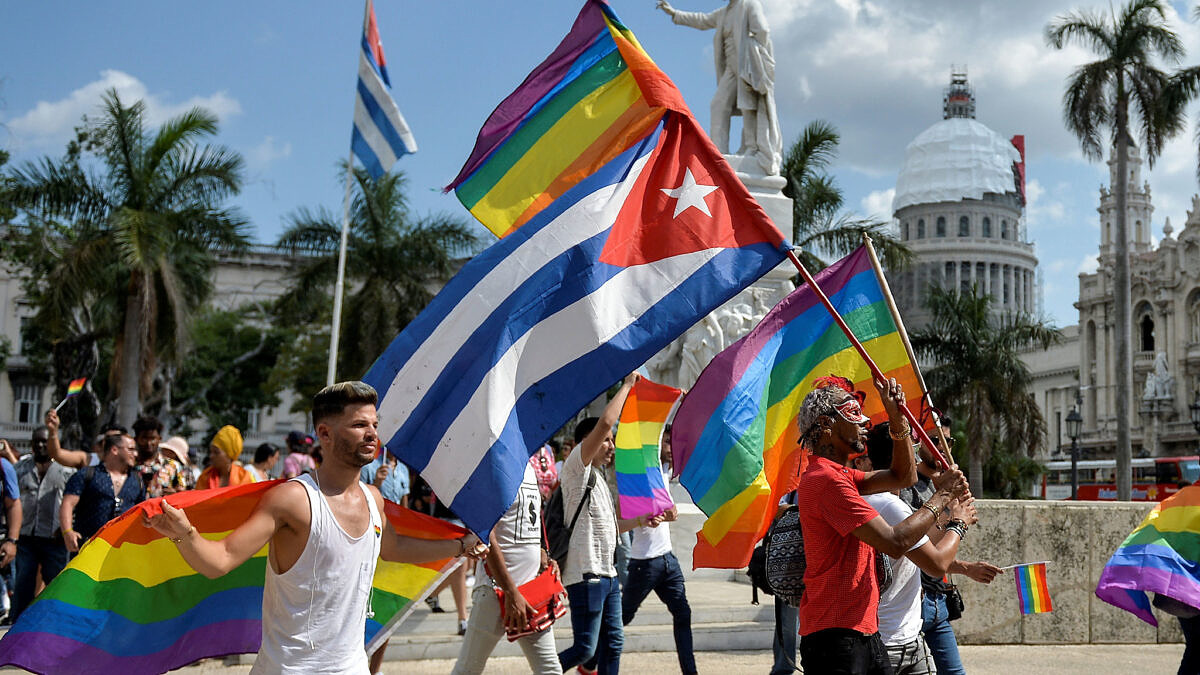 Cuba aprova casamento LGBTI+ em novo referendo [Foto: Yamil Lage/Agence France-Presse/Getty Images]