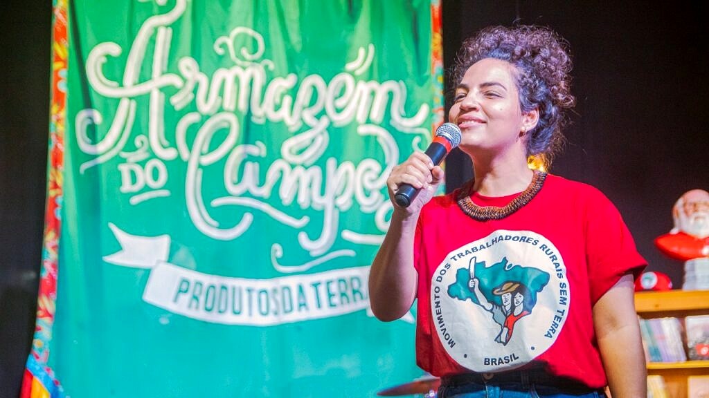 Militante do MST, Rosa Amorim se elegeu deputada estadual por Pernambuco (Foto: Reprodução)