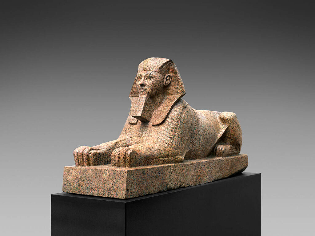 Esfinge de Hatexepsute no MET [Foto: Metropolitan Museum of Art]