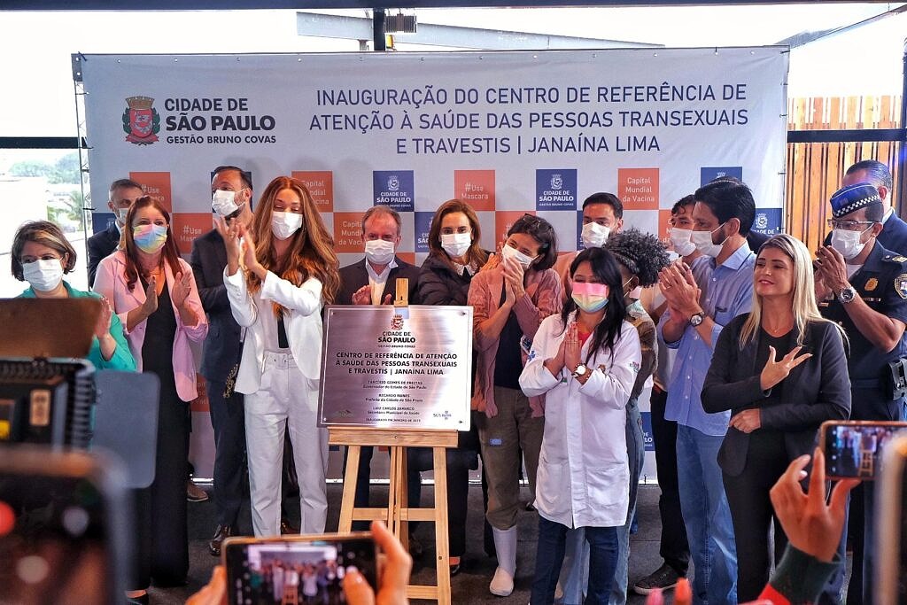 Centro de Referência para a População de Travestis e Transexuais é inaugurado em SP [Foto: Erika Hilton/Twitter/Reprodução]