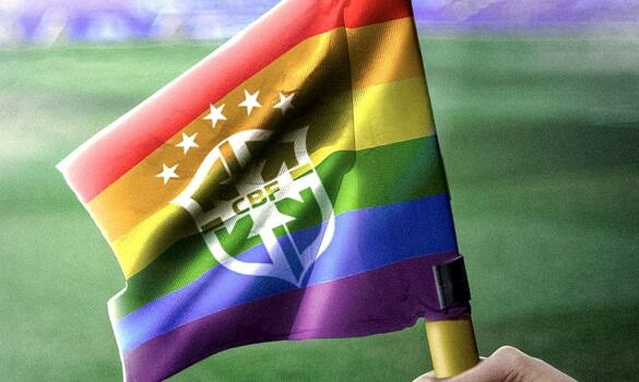 Casos de LGBTfobia no futebol aumentaram 76% segundo relatório do coletivo de torcidas Canarinhos com a CBF (Foto: Divulgação)