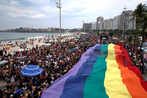 28ª Parada do Orgulho LGBTQIA+ do Rio de Janeiro anuncia data da edição de 2023 (Foto: Tânia Rêgo | Agência Brasil)