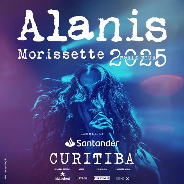 Alanis Morissette fará apresentação única em Curitiba, no dia 30 de março (Foto: Divulgação)