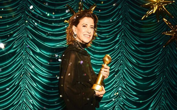 Fernanda Torres se tornou a primeira atriz brasileira a conquistar o Globo de Ouro (Foto: Reprodução/Golden Globes)