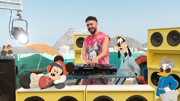 Pedro Sampaio agita o Rio de Janeiro na House of Mouse Tour, da Disney (Foto: Divulgação)