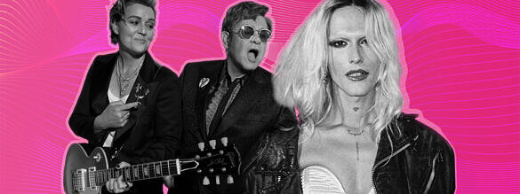 Brandi Carlile com Elton John e Catto são destaques musicais de abril