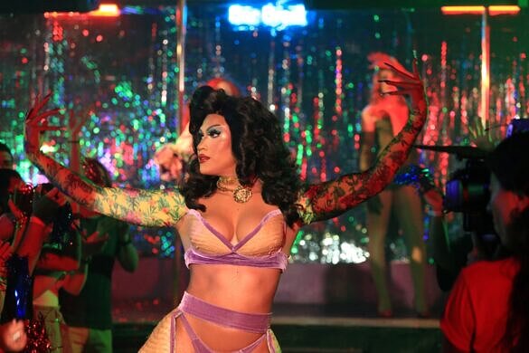 Joanne Versace no 1º episódio de "Drag Ataque" (Foto: Anderson Steven | Divulgação)